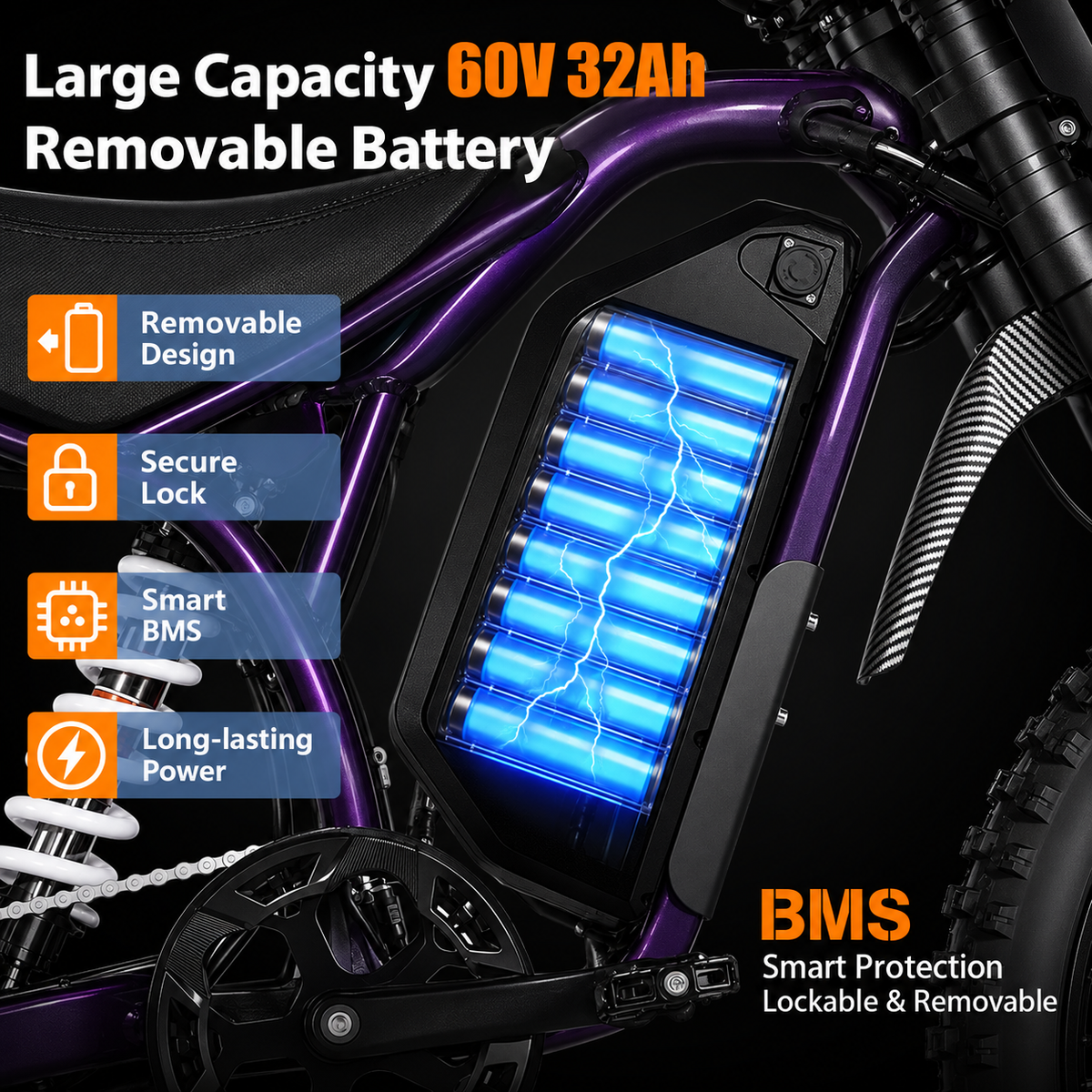 QF200   PRO   4700W   Electric   Dirt   Bike