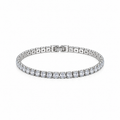 Classic Sparkle Tennis Bracelet – 17 cm