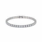 Classic Sparkle Tennis Bracelet – 17 cm