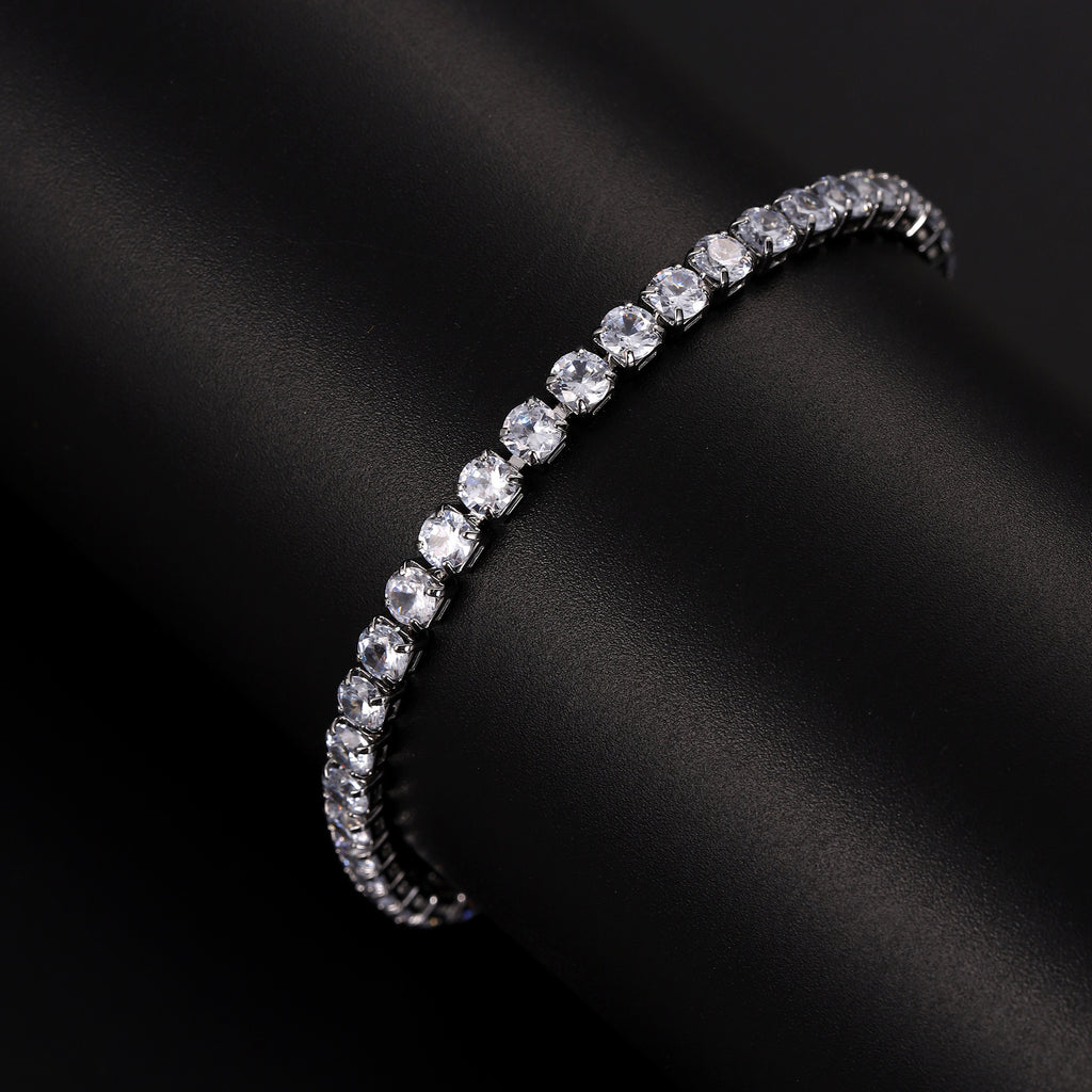Classic Sparkle Tennis Bracelet – 17 cm