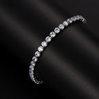Classic Sparkle Tennis Bracelet – 17 cm