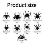 3D Halloween Spider & Bat LED Wall Decorations