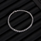 Classic Sparkle Tennis Bracelet – 17 cm