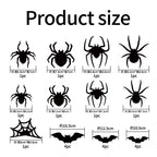 3D Halloween Spider & Bat LED Wall Decorations