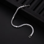 Classic Sparkle Tennis Bracelet – 17 cm