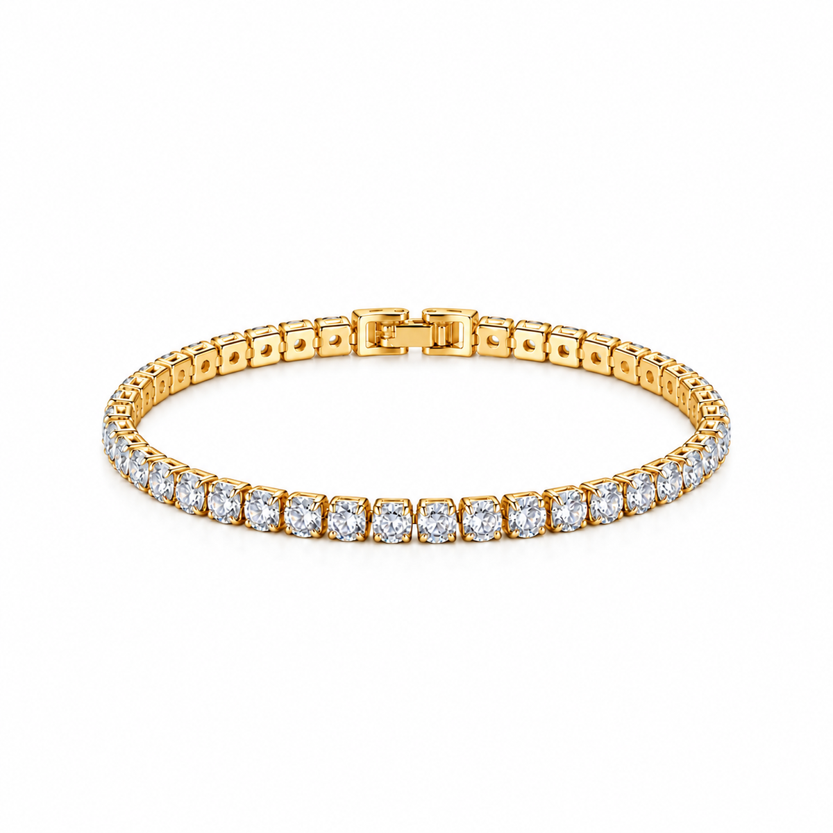 Classic Sparkle Tennis Bracelet – 17 cm