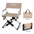 Portable Aluminum Alloy Folding Camping Chair – Lightweight Outdoor Chair for Camping, Fishing, Hiking & Picnics
